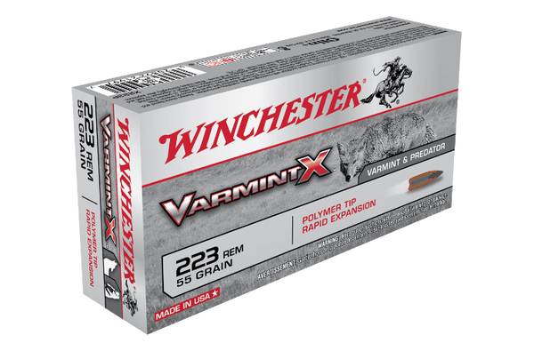 Winchester Varmint X 223REM 55gr PT