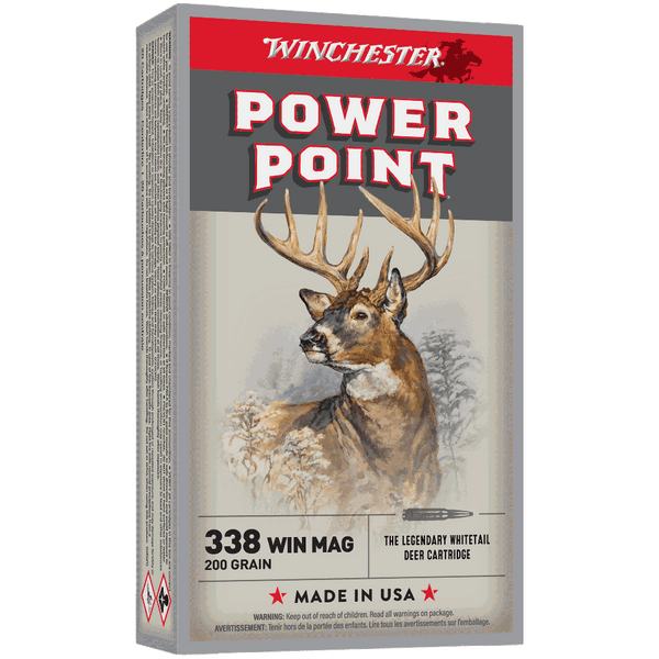 Winchester Power Point 338WM 200gr PP Winchester Power Point 338WM 200gr PP