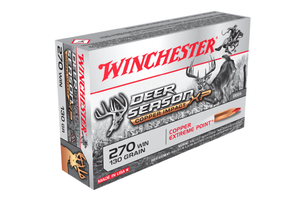 Winchester Deer Season Copper Impact LF 270Win 130gr XP