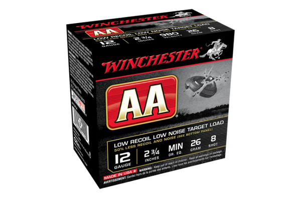 Winchester AA Featherlight 12G 8 2-3/4" 26gm