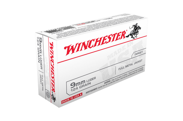 Winchester USA Value Pack 9mm 124gr FMJ