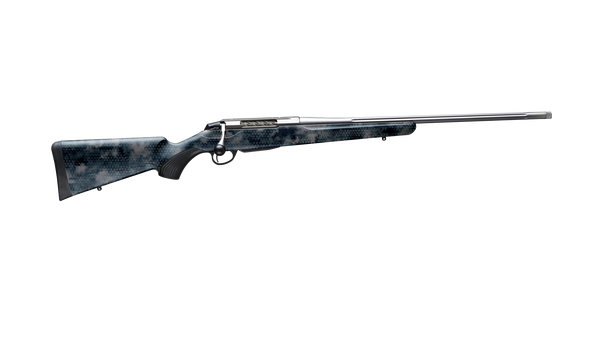 Tikka T3x Lite Polyfade Hexagon Black Rock Camo Stainless