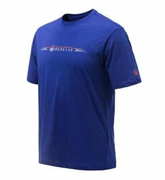 Beretta Broken Clay T-Shirt Blue