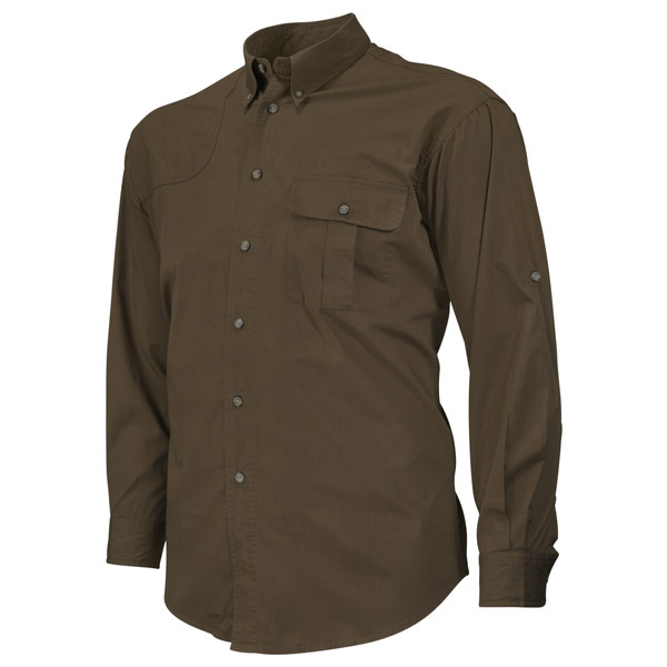 Beretta TM Shooting Shirt Long Sleeve Dark Earth