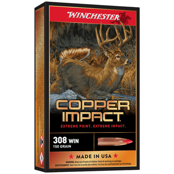 Winchester Copper Impact LF 308WIN 150gr XP Winchester Copper Impact LF 308WIN 150gr XP