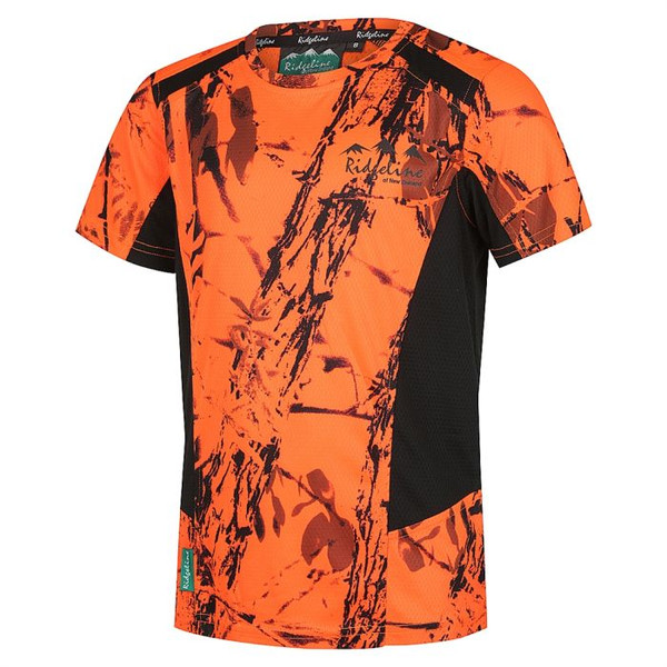 RL Kids Whanau Tee Blaze Camo/Black