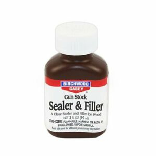 Gun Stock Clear Sealer & Filler 3oz Birchwood Casey