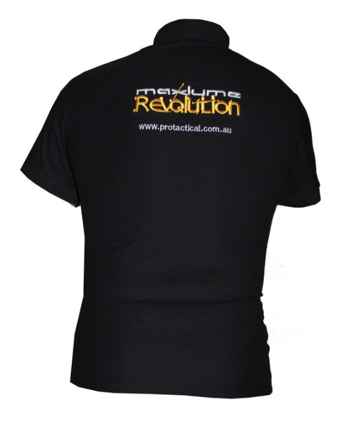 Max-Lume Shirt Polo Revolution Black