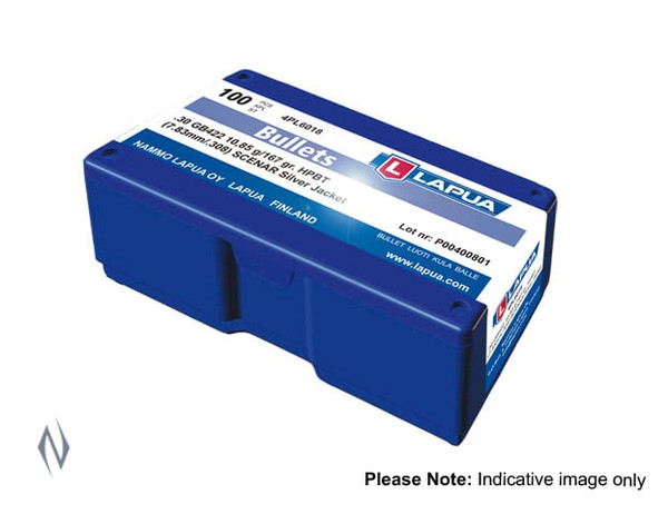 LAPUA BULLET 224 55GR SOFT POINT 100PK XXXX