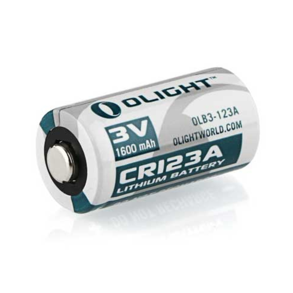 Olight CR123A 1600mAh Disposable Lithium Battery
