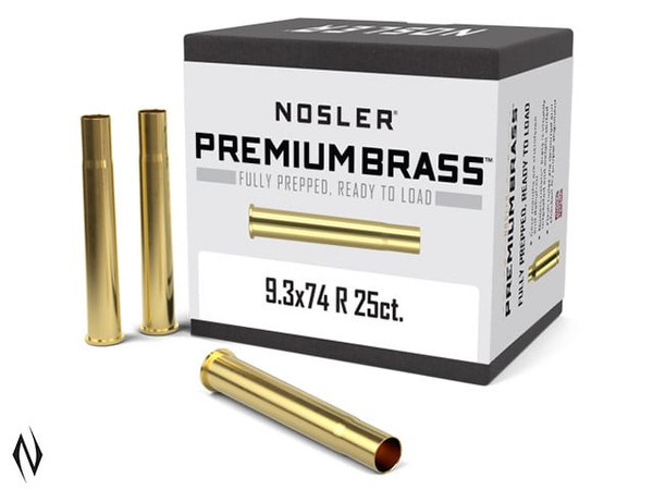 NOSLER PREMIUM BRASS 9.3X74R 25PK XXXX