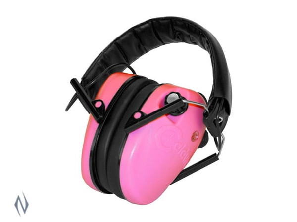 CALDWELL EMAX LOW PROFILE PINK ELECTRONIC EAR MUFFS