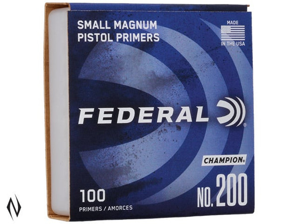 FEDERAL PRIMER 200 SMALL PISTOL MAGNUM