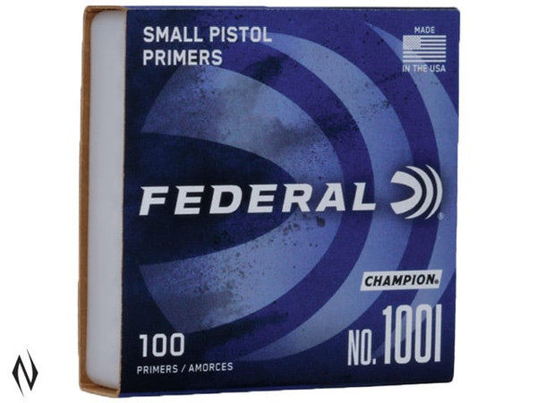 FEDERAL PRIMER 100 SMALL PISTOL