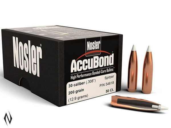 NOSLER 308 200GR ACCUBOND 50PK