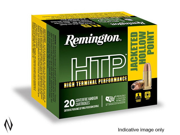 REMINGTON 45 ACP 185GR JHP HTP