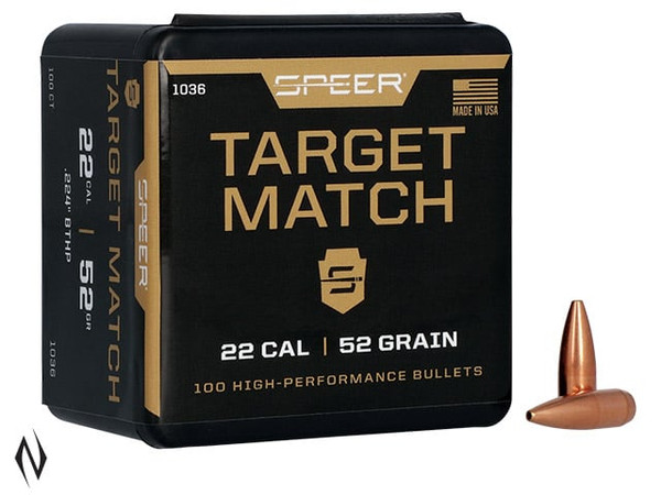SPEER 224 52GR HPBT MATCH 100PK