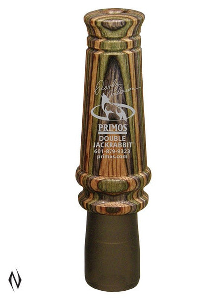 PRIMOS RANDY ANDERSON PREDATOR CALL DOUBLE JACKRABBIT WOODEN