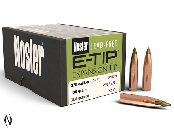 NOSLER 270 130GR SP E-TIP 50PK