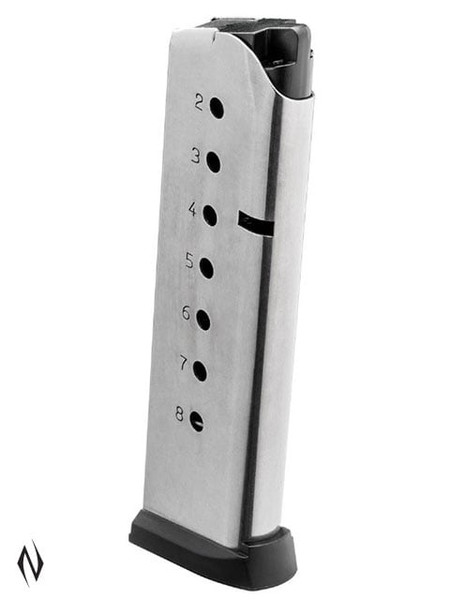 SPRINGFIELD 1911 MAGAZINE 45ACP STAINLESS 8 SHOT