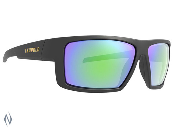 LEUPOLD SUNGLASSES SWITCHBACK MATTE BLACK EMERALD MIRROR