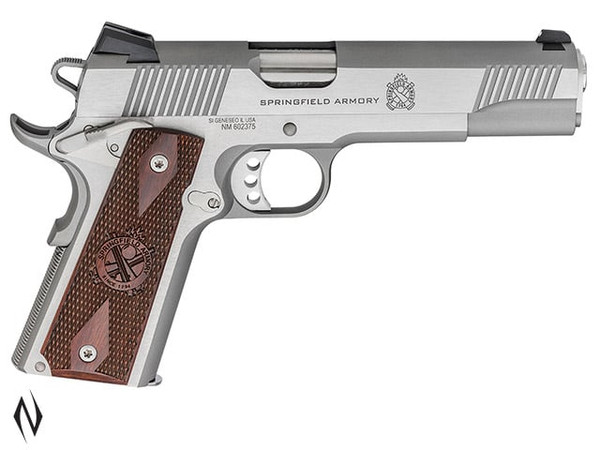 SPRINGFIELD 1911 LOADED 45ACP 127MM STAINLESS