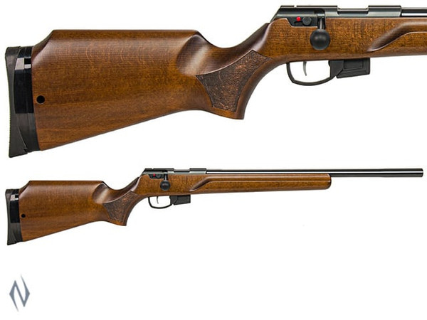 ANSCHUTZ 1761 HB MPR HEAVY BARREL 21" 22LR 5 SHOT CASED