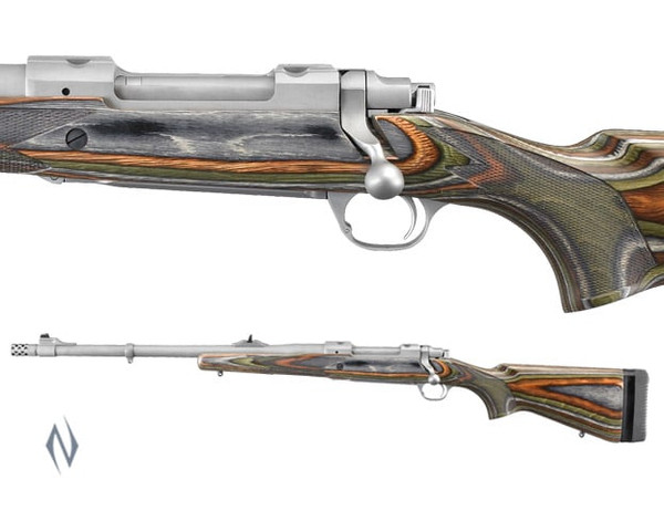 RUGER 77 RSG 375 RUGER HAWKEYE S/S GUIDE GUN 20" LEFT