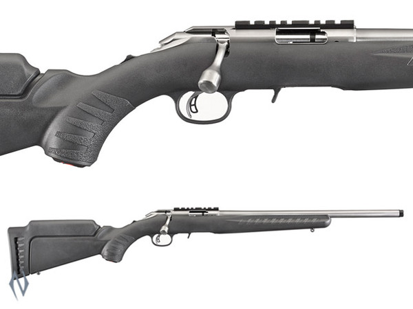 RUGER AMERICAN RIMFIRE 22LR STAINLESS THREADED