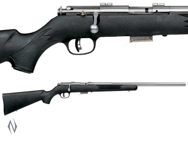 SAVAGE 93 R17 17 HMR FVSS STAINLESS SYNTHETIC VARMINT