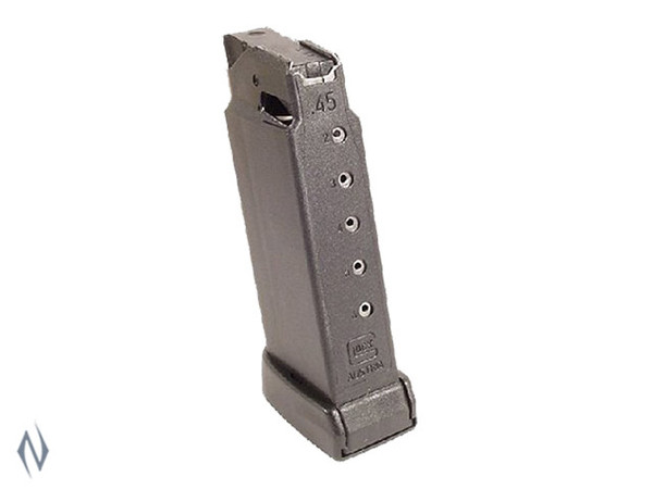 GLOCK MAGAZINE MODEL 36 45 ACP 6 ROUND