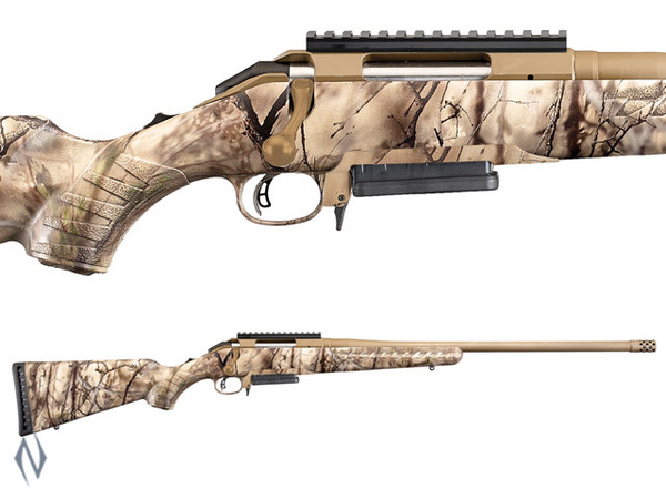 RUGER AMERICAN GO WILD CAMO 243 WIN AI STYLE MAG 3 SHOT