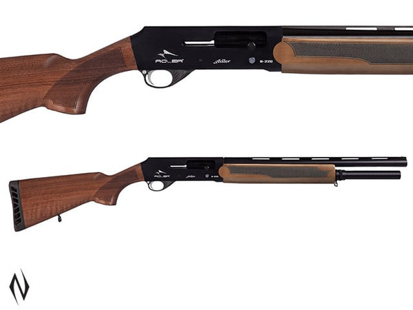 ADLER B220 12G 20" STRAIGHT PULL SHOTGUN 7 SHOT WALNUT