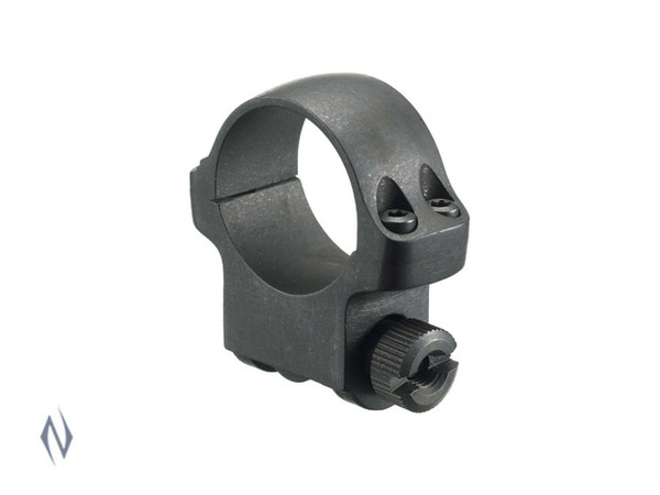 RUGER MEDIUM 1" BLUED HAWKEYE MATTE RING