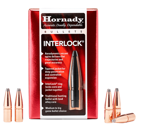 Hornady 6mm 100gr BTSP Interlock 100Pk