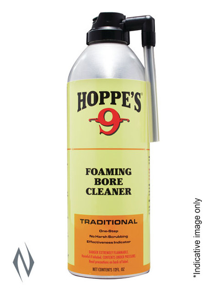 HOPPES NO 9 FOAMING BORE SOLVENT 12OZ