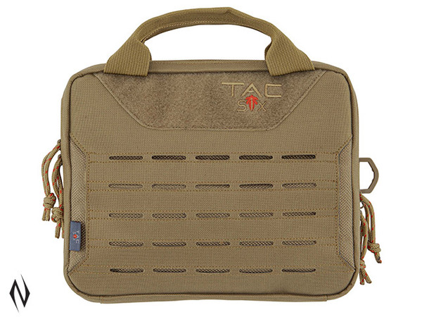 ALLEN TAC SIX CREW TACTICAL PISTOL CASE COYOTE 10"X8" ALLEN TAC SIX CREW TACTICAL PISTOL CASE COYOTE 10"X8"