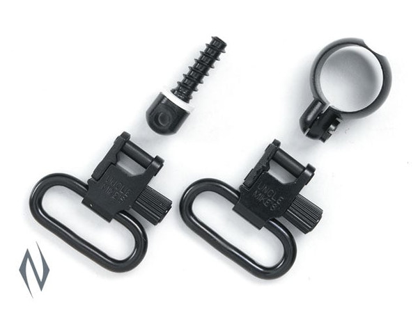 UNCLE MIKES SWIVELS QD 115 CF FULL BAND BLUED 1" 94 & 336