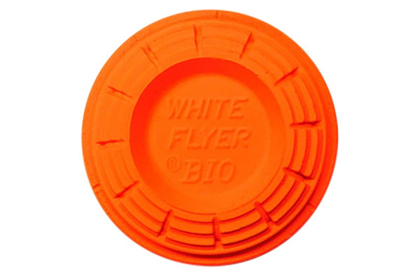 White Flyer Blackout Trap/Skeet Orange Top Clay Targets