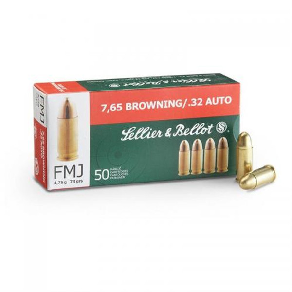 Sellier & Bellot 32AUTO 73gr FMJ