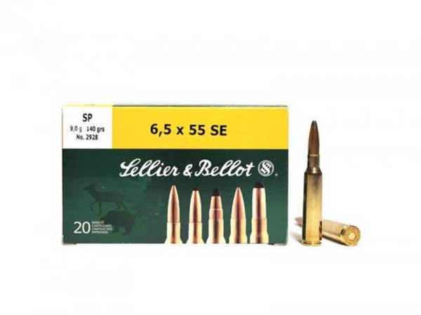 Sellier & Bellot 6.5x55SE 131gr SP