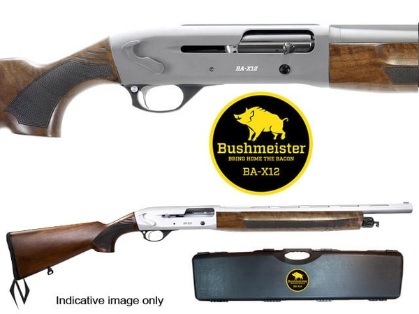 BUSHMEISTER BA-X12 12GA 20" MARINE WALNUT CHOKES 5 SHOT