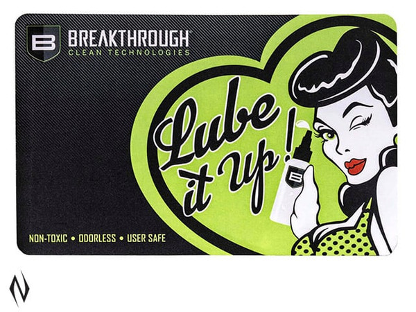 BREAKTHROUGH CLEAN RUBBER GUN MAT PISTOL 11X17