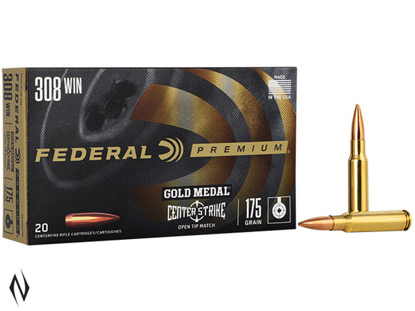 FEDERAL 308 WIN 175GR CENTRESTRIKE