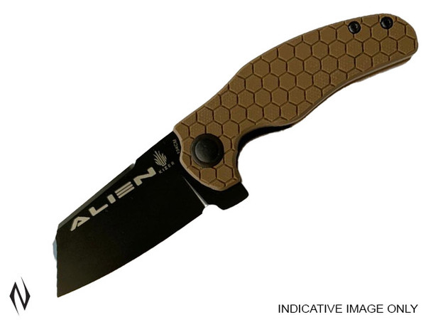 LAUGO ARMS ALIEN KNIFE BROWN XL