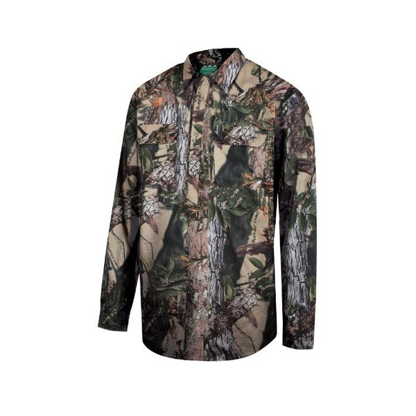 RL Yard Placket Shirt Buffalo Camo