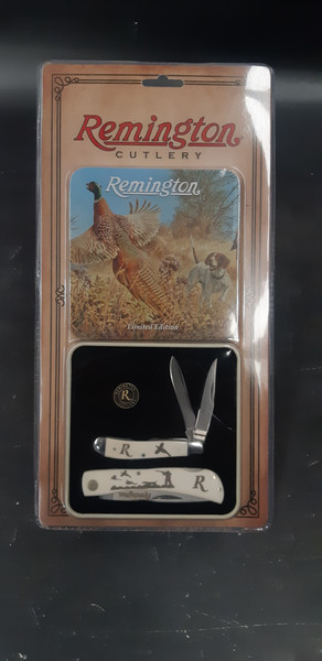 Remington Flushing Pheasant Collector Knife Set Ex-Demo