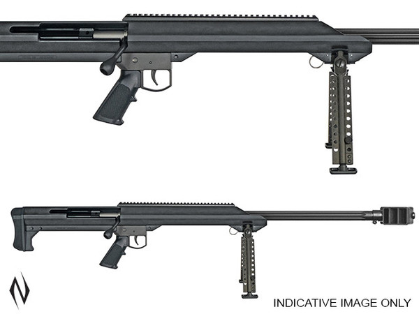 BARRETT M99 50 BMG 29" FLUTED SINGLE SHOT BLK WITH BIPOD