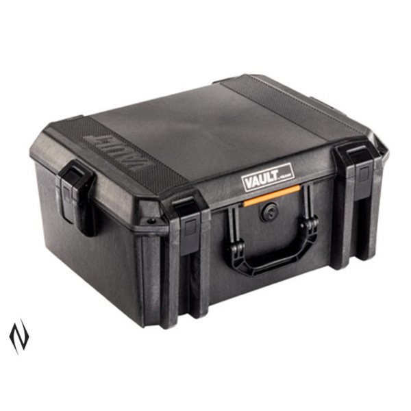 PELICAN VAULT V550 EQUIPMENT CASE BLACK 19"X14"X8" INTERNAL