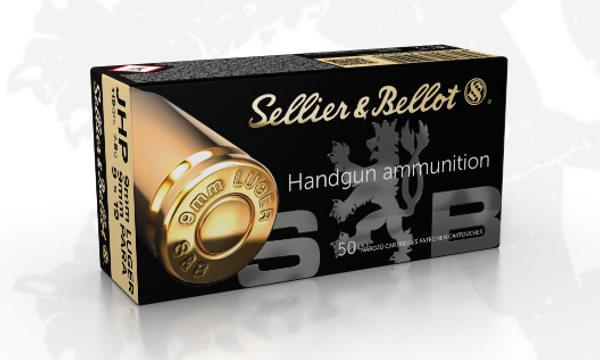 Sellier & Bellot 9MM 115gr JHP 50pk